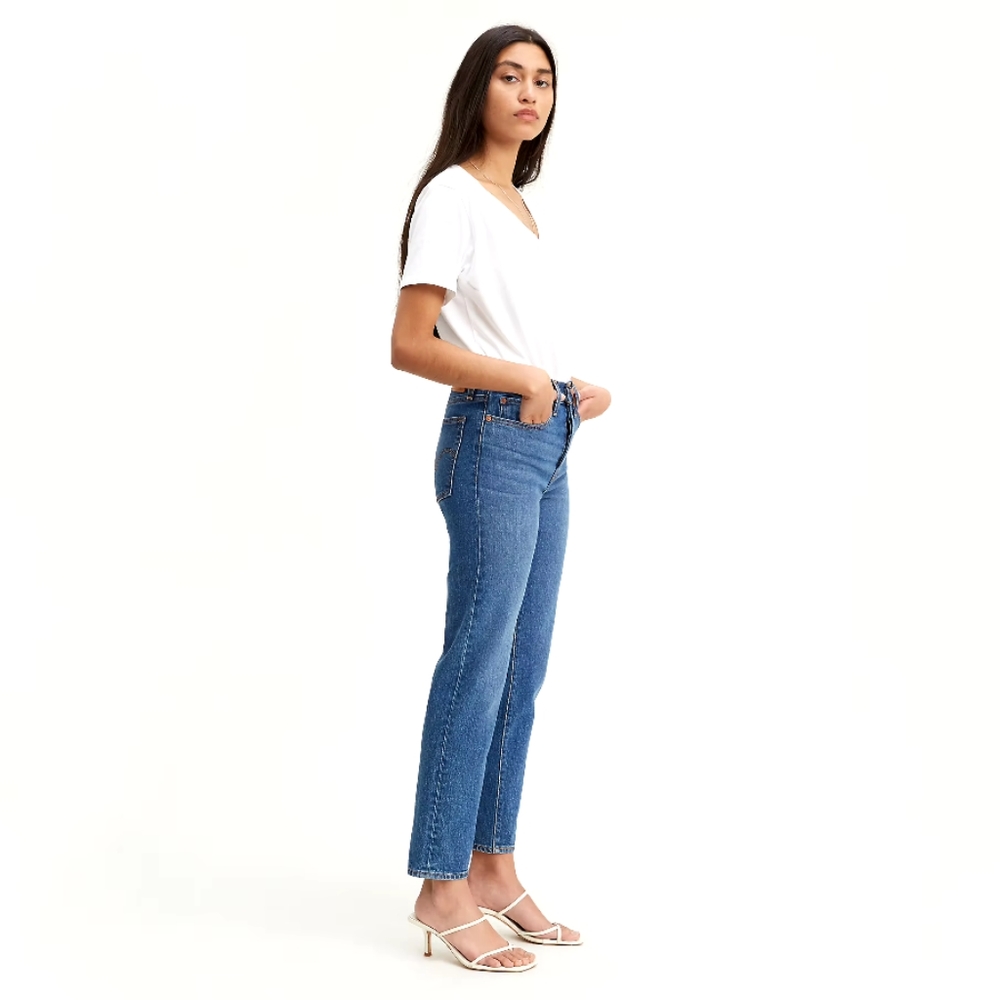 LEVIS JEANS, WEDGIE FIT ANKLE LENGTH,WEDGIE STRAIGHT FIT JEANS SZ 28